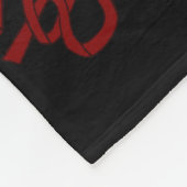 Dexter Drama Large Fleece Black met tragische mask Deken (Hoek)