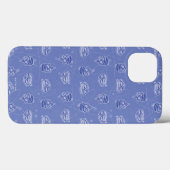 Dexter en Mandark Atomic Pattern Case-Mate iPhone Case (Achterkant (horizontaal))