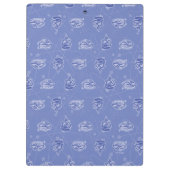 Dexter en Mandark Atomic Pattern Klembord (Achterkant)