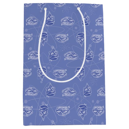 Dexter en Mandark Atomic Pattern Medium Cadeauzakje (Voorkant)