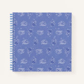 Dexter en Mandark Atomic Pattern Notitieboek (Voorkant)