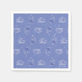 Dexter en Mandark Atomic Pattern Servet (Voorkant)