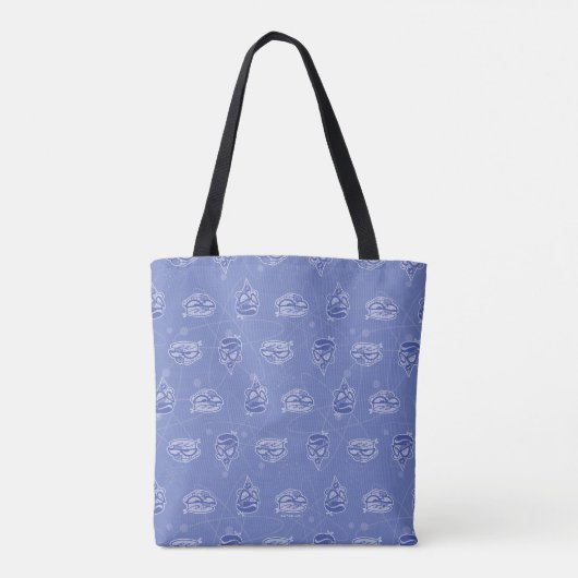 Dexter en Mandark Atomic Pattern Tote Bag (Achterkant)