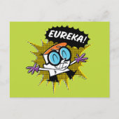 Dexter "Eureka!" Halftone Callout Grafisch Briefkaart (Voorkant)