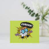 Dexter "Eureka!" Halftone Callout Grafisch Briefkaart (Staand voorkant)