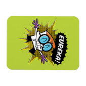 Dexter "Eureka!" Halftone Callout Grafisch Magneet (Horizontaal)