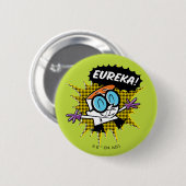 Dexter "Eureka!" Halftone Callout Grafisch Ronde Button 5,7 Cm (Voorkant /achterkant)