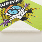 Dexter "Eureka!" Halftone Callout Grafisch Sherpa Deken (3/4)