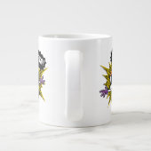 Dexter "Eureka!" Halftone Callout Graphic Grote Koffiekop (Achterkant)