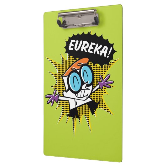 Dexter "Eureka!" Halftone Callout Graphic Klembord (Links)