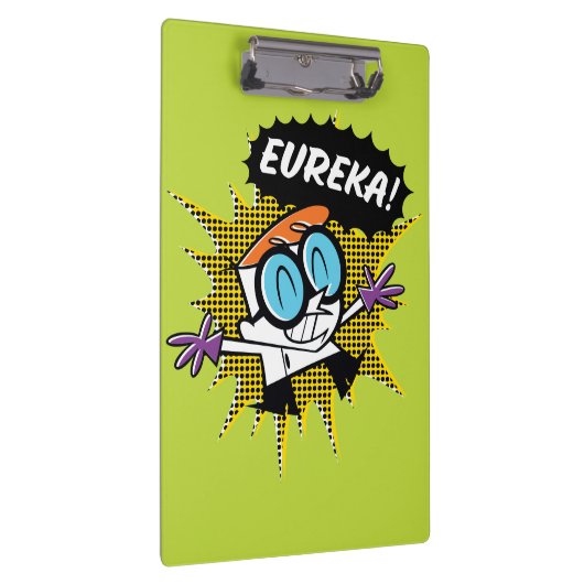 Dexter "Eureka!" Halftone Callout Graphic Klembord (Rechts)