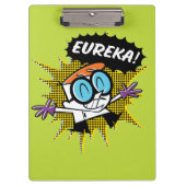 Dexter "Eureka!" Halftone Callout Graphic Klembord (Voorkant)