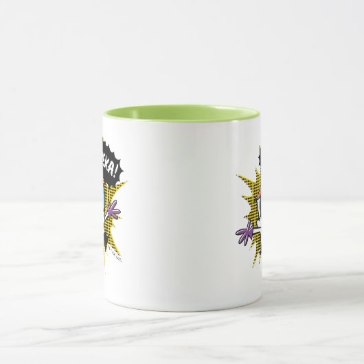 Dexter "Eureka!" Halftone Callout Graphic Mok (Midden)