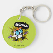 Dexter "Eureka!" Halftone Callout Graphic Sleutelhanger (Achterkant)