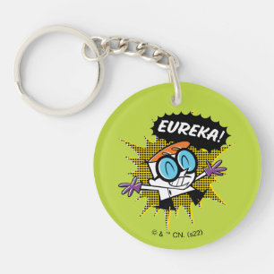 Dexter "Eureka!" Halftone Callout Graphic Sleutelhanger