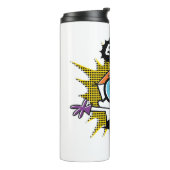 Dexter "Eureka!" Halftone Callout Graphic Thermosbeker (Gedraaid links)