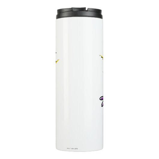 Dexter "Eureka!" Halftone Callout Graphic Thermosbeker (Achterkant)