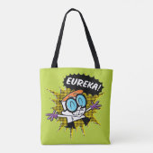 Dexter "Eureka!" Halftone Callout Graphic Tote Bag (Achterkant)