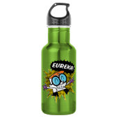 Dexter "Eureka!" Halftone Callout Graphic Waterfles (Voorkant)