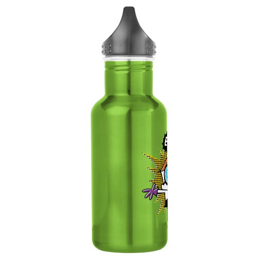 Dexter "Eureka!" Halftone Callout Graphic Waterfles (Links)