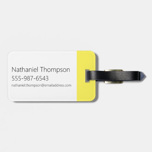 Dexter - ga uit mijn laboratorium!!! bagagelabel (Achterkant horizontaal)