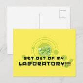 Dexter - ga uit mijn laboratorium!!! briefkaart (Voorkant / Achterkant)