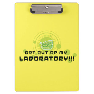 Dexter - ga uit mijn laboratorium!!! klembord