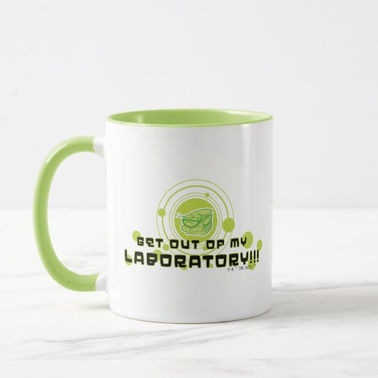 Dexter - ga uit mijn laboratorium!!! mok (Links)