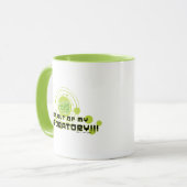 Dexter - ga uit mijn laboratorium!!! mok (Voorkant links)