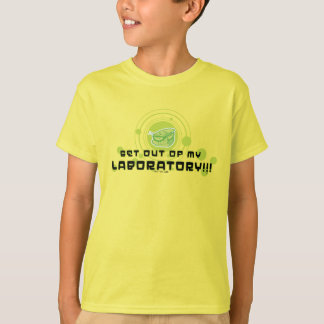 Dexter - ga uit mijn laboratorium!!! t-shirt