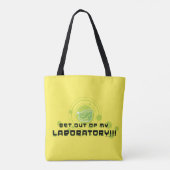 Dexter - ga uit mijn laboratorium!!! tote bag (Achterkant)