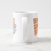 Dexter "Genius At Work" Grote Koffiekop (Achterkant)