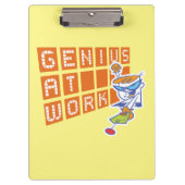 Dexter "Genius At Work" Klembord (Voorkant)