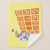 Dexter "Genius At Work" Sherpa Deken (Voorkant)