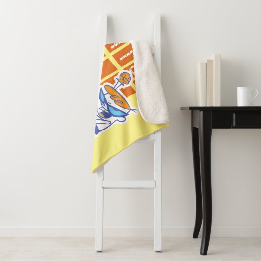 Dexter "Genius At Work" Sherpa Deken (In situ)