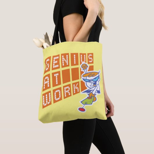 Dexter "Genius At Work" Tote Bag (Dichtbij)