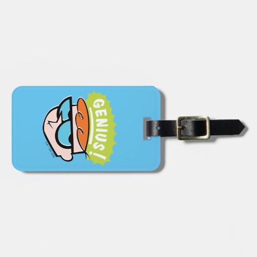 Dexter "Genius" Callout Graphic Bagagelabel (Voorkant horizontaal)