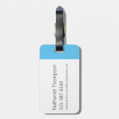 Dexter "Genius" Callout Graphic Bagagelabel (Achterkant verticaal)