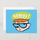 Dexter "Genius" Callout Graphic Briefkaart (Voorkant / Achterkant)