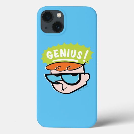 Dexter "Genius" Callout Graphic Case-Mate iPhone Case (Achterkant)