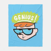 Dexter "Genius" Callout Graphic Fleece Deken (Voorkant)