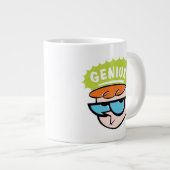 Dexter "Genius" Callout Graphic Grote Koffiekop (Voorkant rechts)