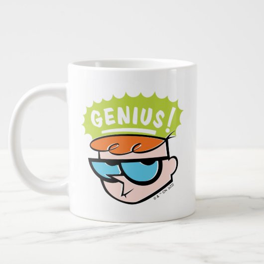 Dexter "Genius" Callout Graphic Grote Koffiekop (Links)