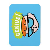 Dexter "Genius" Callout Graphic Magneet (Verticaal)