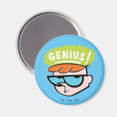 Dexter "Genius" Callout Graphic Magneet (Voorkant / Achterkant)