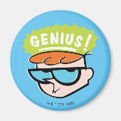 Dexter "Genius" Callout Graphic Magneet (Voorkant)