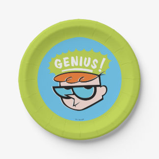 Dexter "Genius" Callout Graphic Papieren Bordje