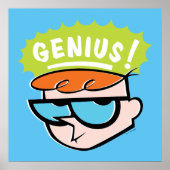 Dexter "Genius" Callout Graphic Poster (Voorkant)