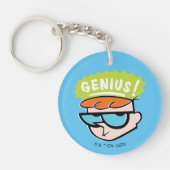 Dexter "Genius" Callout Graphic Sleutelhanger (Voorkant)