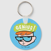 Dexter "Genius" Callout Graphic Sleutelhanger (Voorkant)